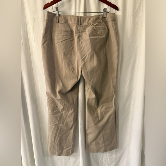 LOFT wide leg tan trousers size 12 - Picture 6 of 6